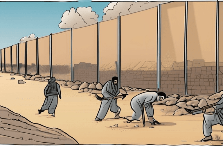 加沙停火摇摇欲坠：不明边界附近数百人死亡