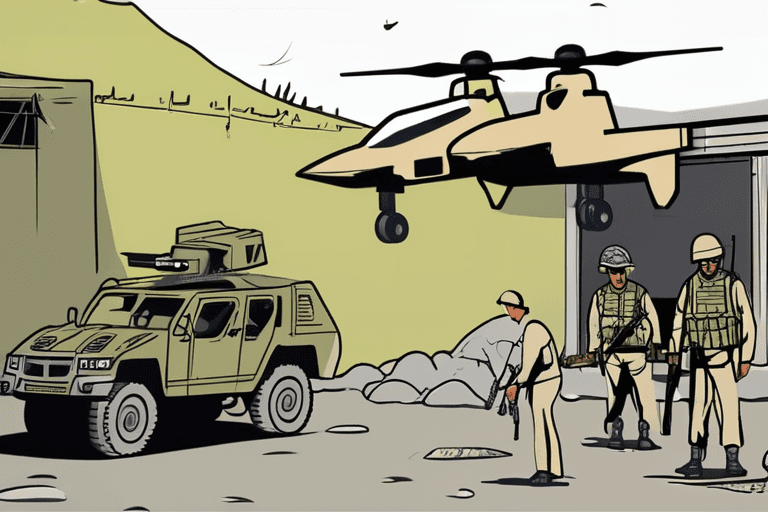 "Drone Strike Shatters Colombian Base, Kills 7 Soldiers"