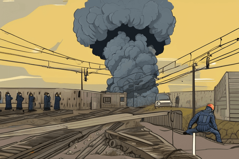 러시아, 우크라이나에 파괴적인 밤襲撃 실시, 3명 사망