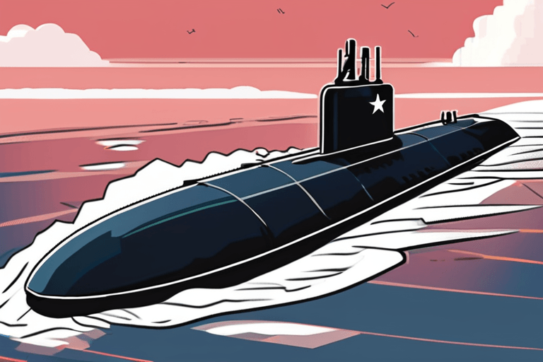 उत्तर कोरिया ने तनाव के बीच नई परमाणु पनडुब्बी का प्रदर्शन किया