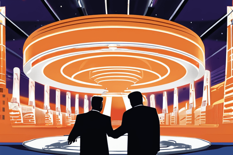 "शक्ति का संगम: ट्रम्प के रहस्यमयी विलय ने नैतिकता संबंधी तूफान को बढ़ावा दिया"