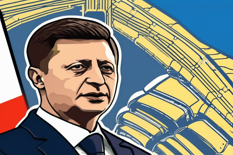 Oferta de Zona Desmilitarizada de Zelensky Dependente da Retirada da Rússia