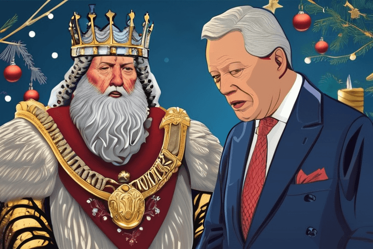 DEVELOPING: King's Christmas Plea: Unite NOW Amid Global Division!