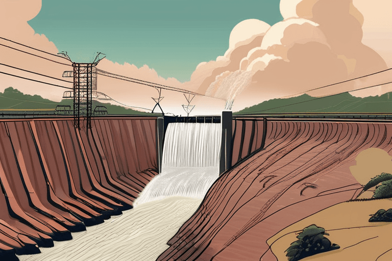 Madagascar's Hydroelectric Dam Under Siege: Massive Floods Disrupt Power Generation